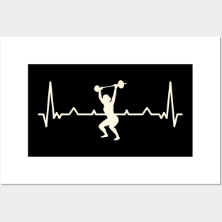 Heartbeat Bodybuilding Posters and Art